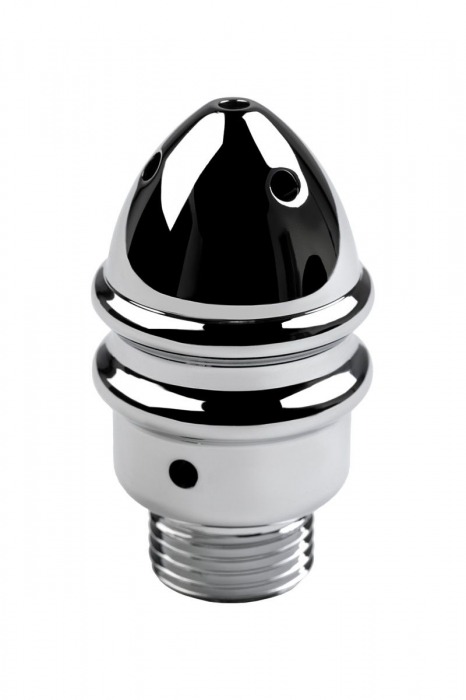 Металлический анальный душ с тремя насадками - ToyFa - купить с доставкой в Рыбинске