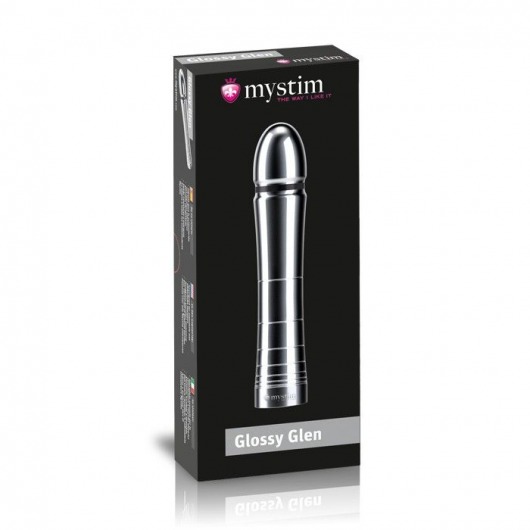 Фаллоимитатор для электростимуляции Glossy Glen Dildo - 14 см. - MyStim - купить с доставкой в Рыбинске