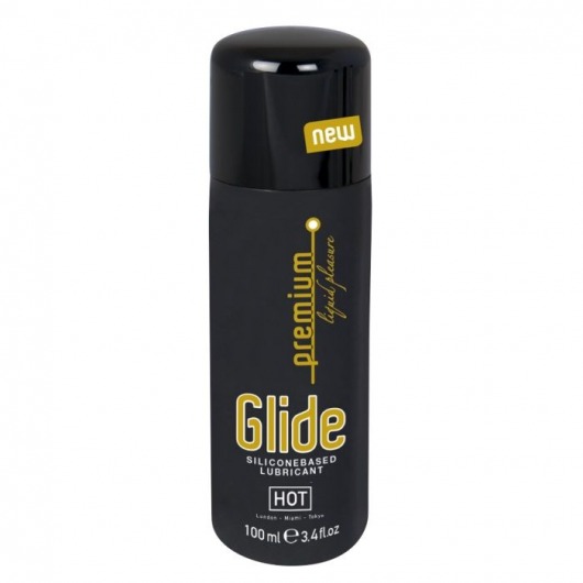 Интимный гель на силиконовой основе Premium Glide - 100 мл. - HOT - купить с доставкой в Рыбинске