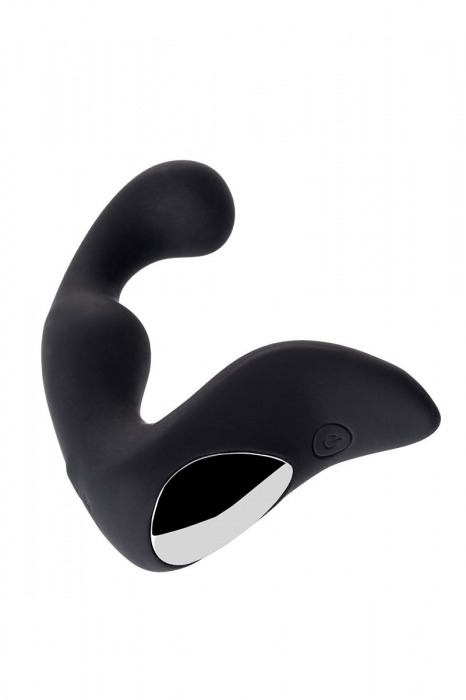 Чёрный изогнутый вибростимулятор простаты Erotist - Erotist Adult Toys - в Рыбинске купить с доставкой