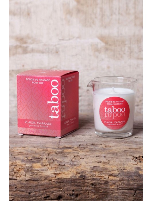 Массажное аромамасло с афродизиаками для женщин RUF Taboo Plaisir charnel - 60 гр. - RUF - купить с доставкой в Рыбинске