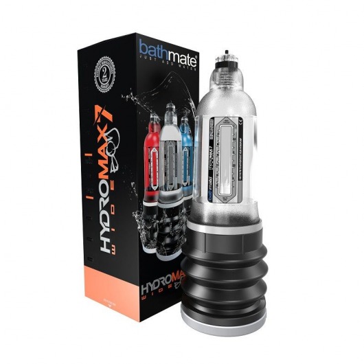 Прозрачная гидропомпа HydroMAX7 Wide Boy - Bathmate - в Рыбинске купить с доставкой