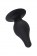 Черная анальная втулка Spade M - 10 см. - Erotist Adult Toys в Рыбинске Черная анальная втулка Spade M - 10 см. - Erotist Adult Toys