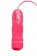 Розовая вибровтулка на присоске POPO Pleasure - 14 см. - POPO Pleasure