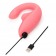 Розовый вибромассажер для двойной стимуляции Womanizer Blend - Womanizer купить в Рыбинске с доставкой в Orgasmix.ru Розовый вибромассажер для двойной стимуляции Womanizer Blend - Womanizer