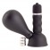 Черный вибратор с грушей на сосок - ToyFa в Рыбинске Черный вибратор с грушей на сосок - ToyFa